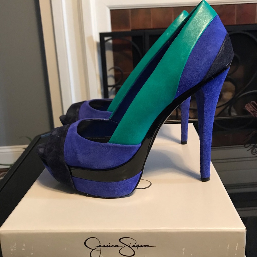 Jessica Simpson Weema Platform Heels Size 9